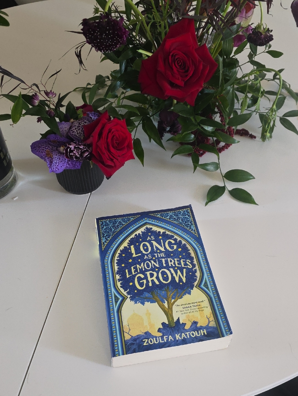 As Long As The Lemon Trees Grow by Zoulfa Katouh - Blue Paperback